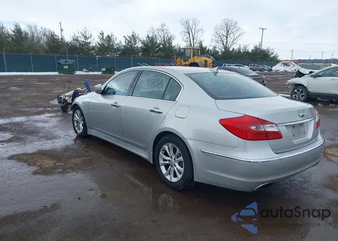 2012 Hyundai Genesis 3.8 z USA, uszkodzony, nr VIN KMHGC4DDXCU193468